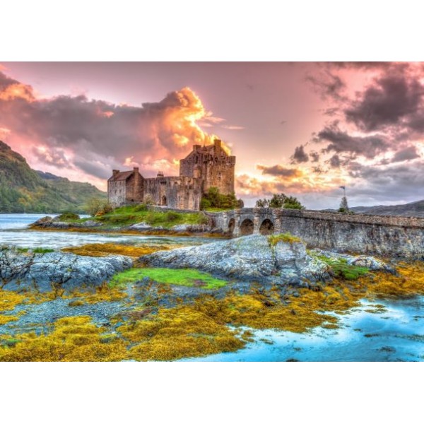 Szkocja, Zamek Eilean Donan (3000el.) - Sklep Art Puzzle